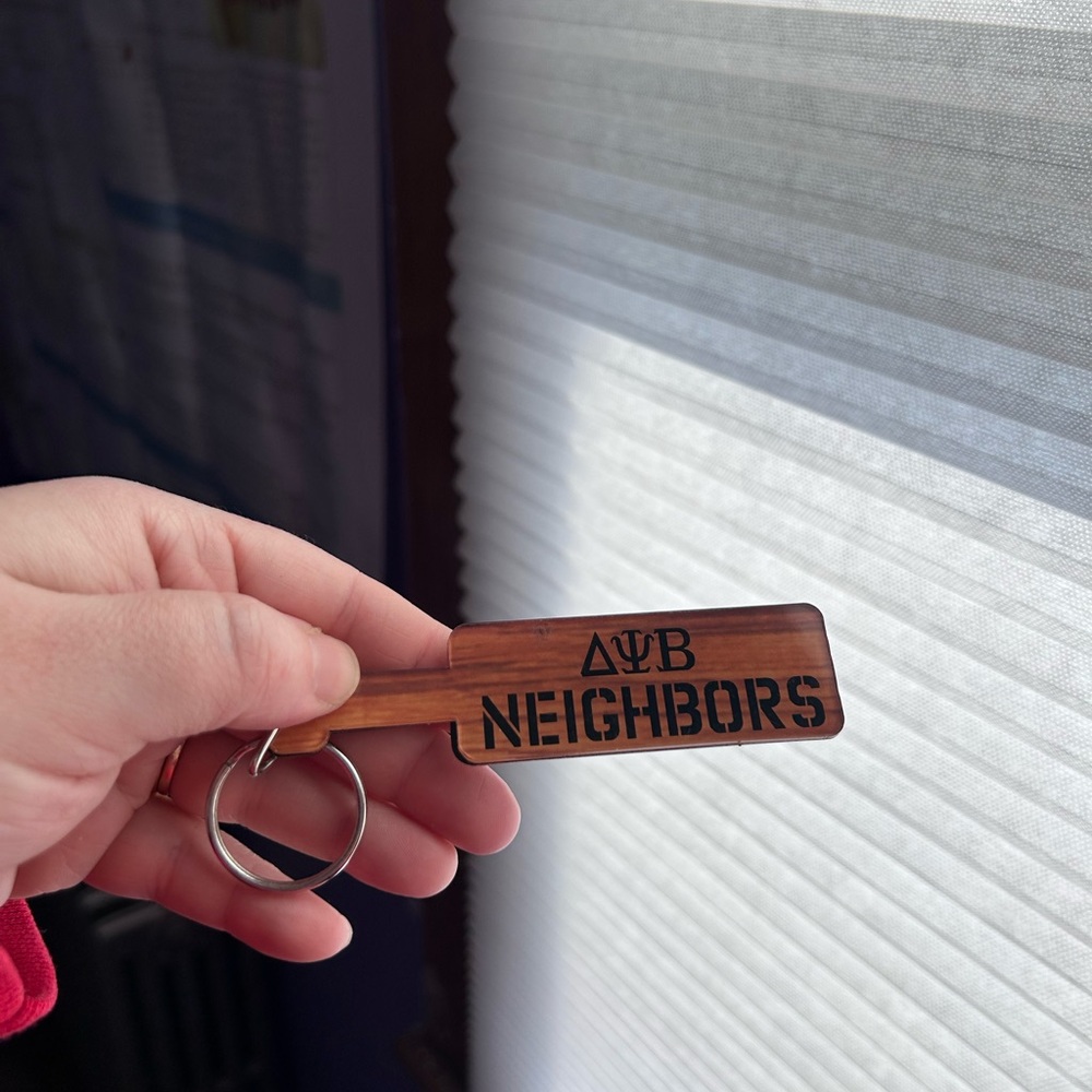 Movie Neighbors Keychain